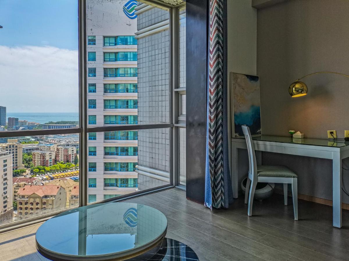 Qingdao Jinshan We+ Holiday Apartment Ngoại thất bức ảnh