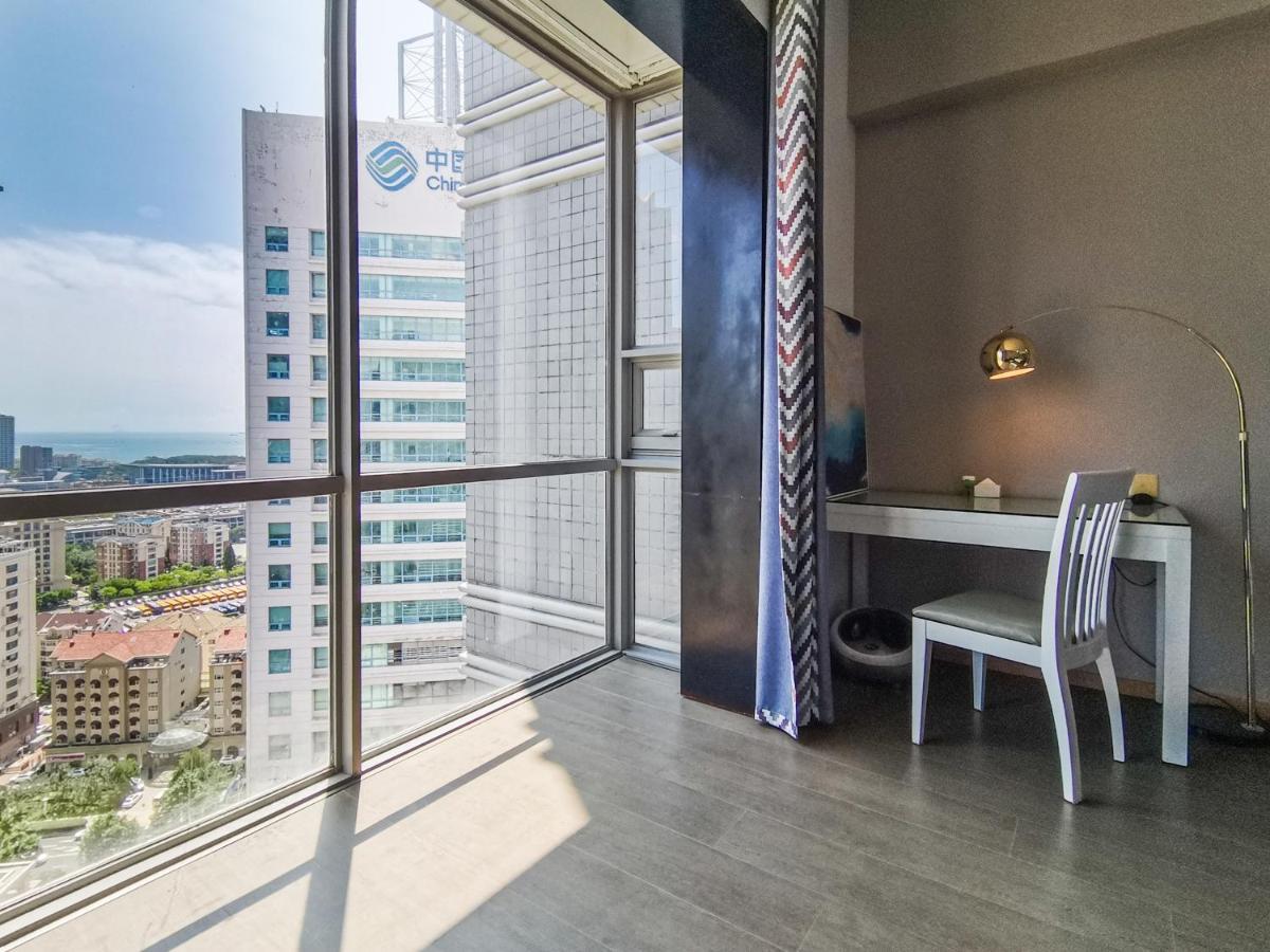 Qingdao Jinshan We+ Holiday Apartment Ngoại thất bức ảnh