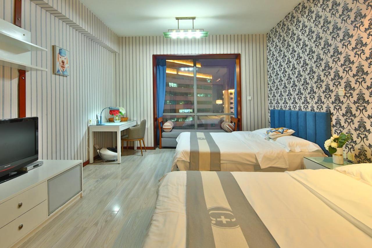 Qingdao Jinshan We+ Holiday Apartment Ngoại thất bức ảnh