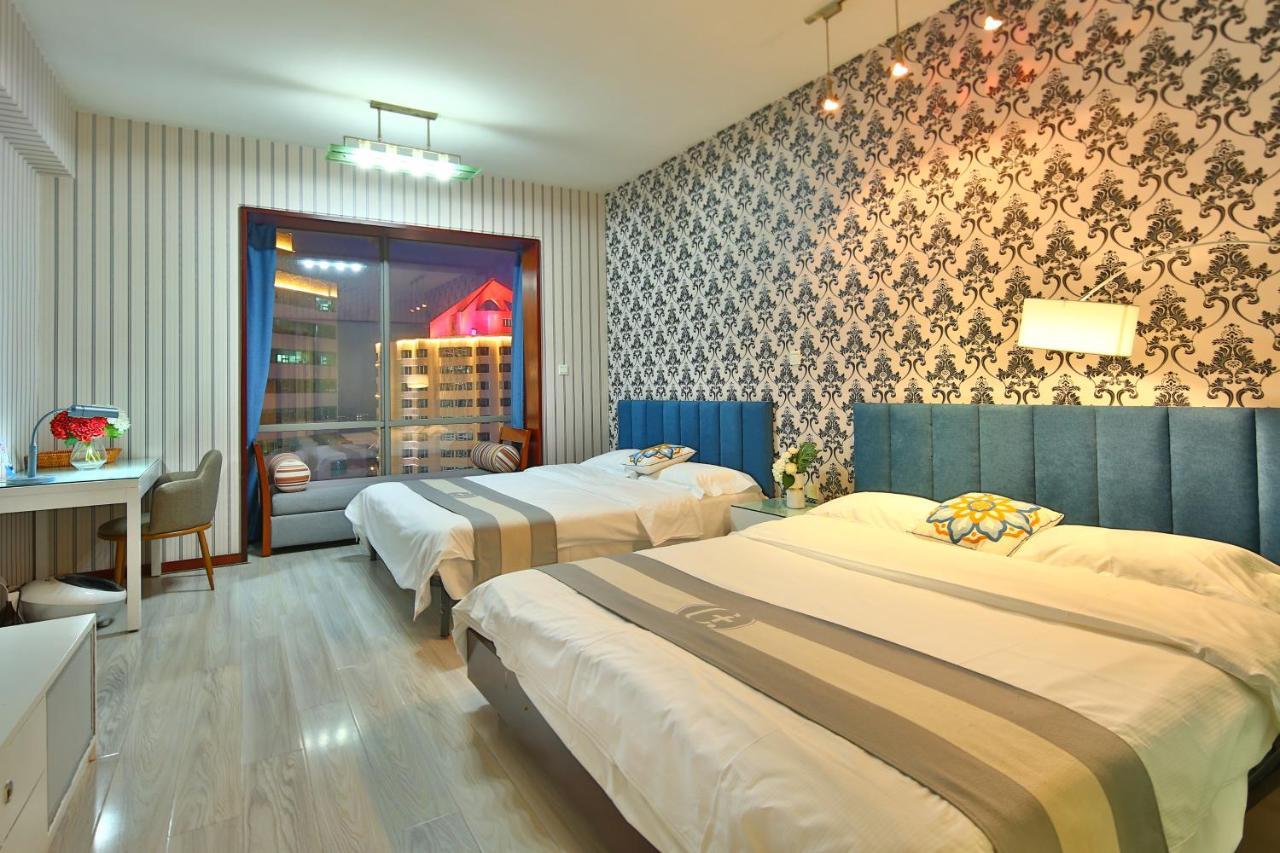 Qingdao Jinshan We+ Holiday Apartment Ngoại thất bức ảnh