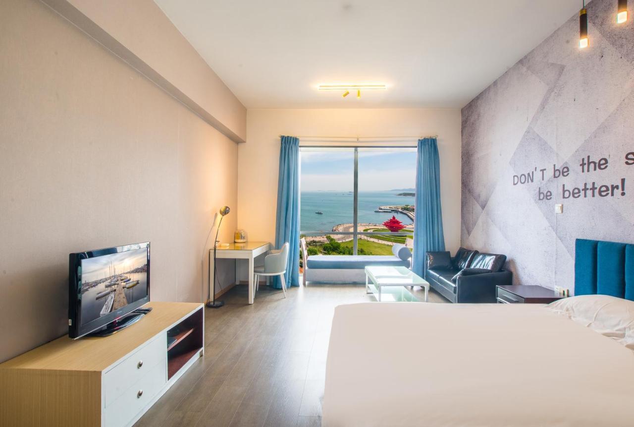 Qingdao Jinshan We+ Holiday Apartment Ngoại thất bức ảnh