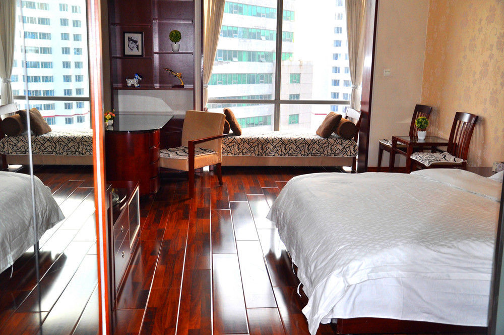 Qingdao Jinshan We+ Holiday Apartment Ngoại thất bức ảnh