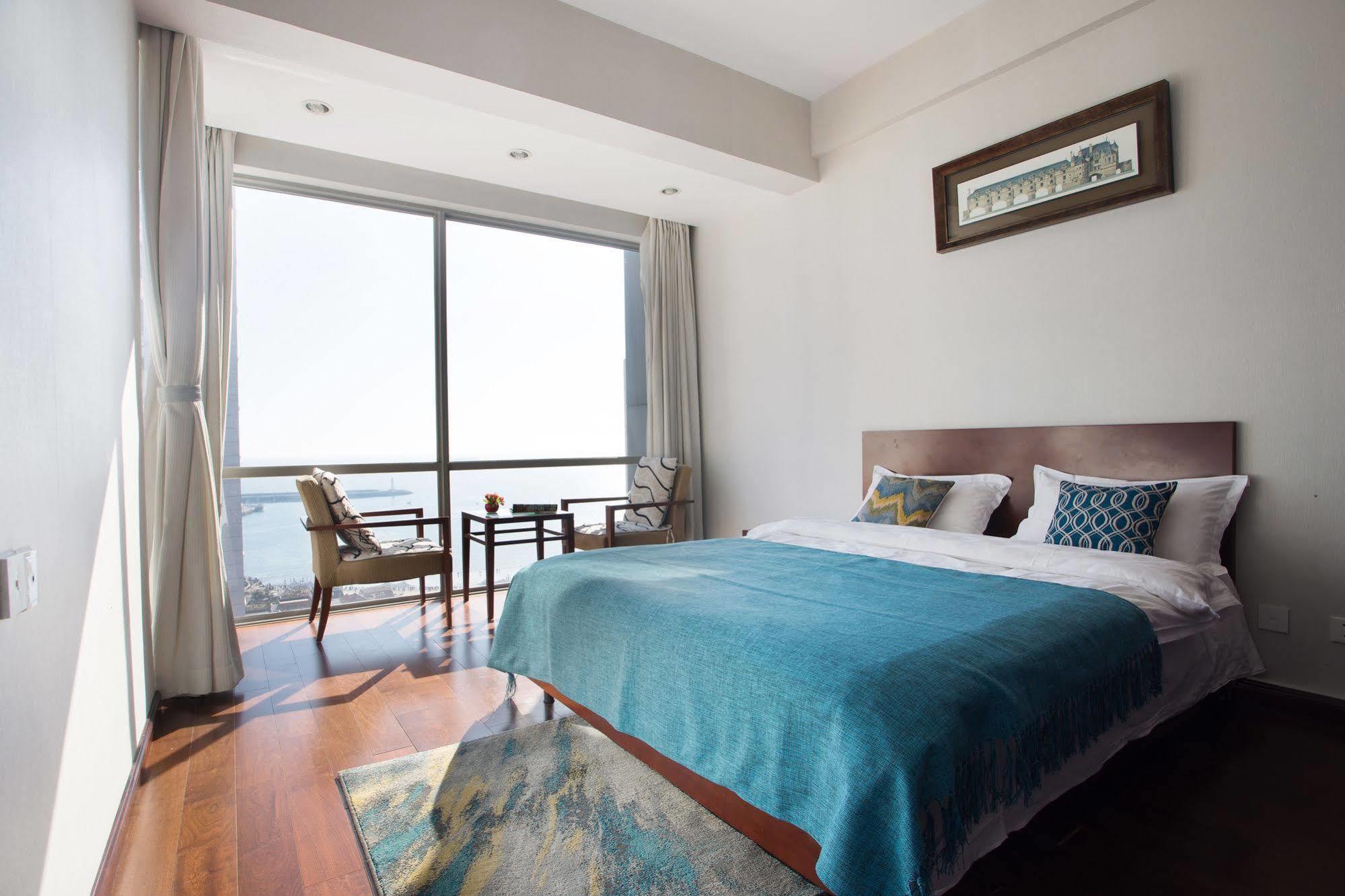 Qingdao Jinshan We+ Holiday Apartment Ngoại thất bức ảnh
